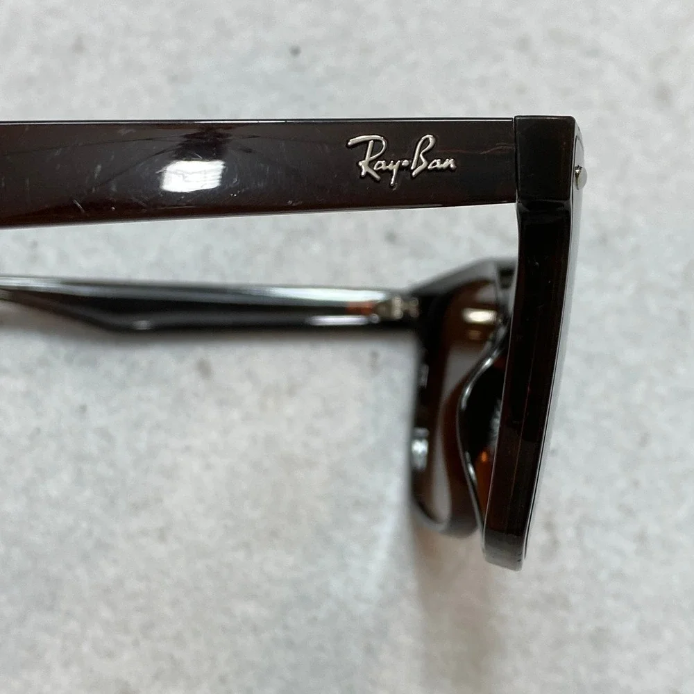 Ray-Ban RB 4466D Sunglasses Unisex OS Brown Square Gradient Lenses